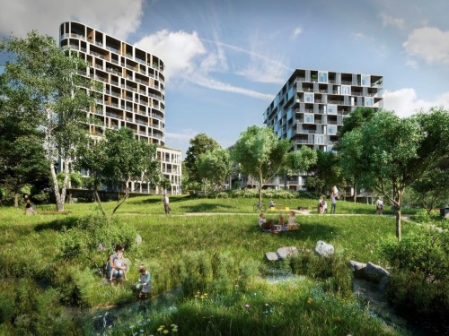 Karlín Group and Horizon Holding have started construction on residence project with 800 apartments